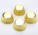 Gifbera Standard Gold Foil Cupcake Liners Wrappers Metallic Baking Cups, 200-Count