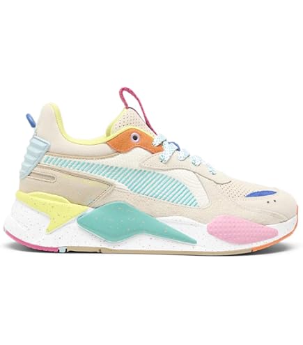 Amazon.com | Puma Men's RS-100 Sneaker, Glacier Gray White, 4.5 M