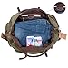S-ZONE Duffle Bag for Travel Canvas Duffel Bag Carry on Weekender Bag for Men