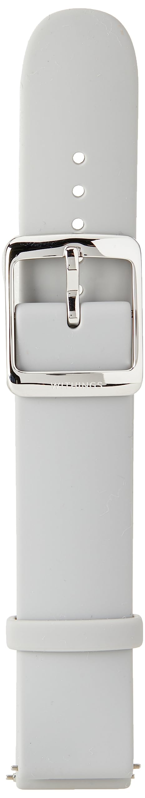 Nokia 4381618 Watch strap Silicone, Stainless steel Grey
