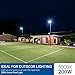 Hyperikon LED Stadium Light, 200W (1200 Watt Replacement), Outdoor Arena Flood Light, 5000K, Waterproof
