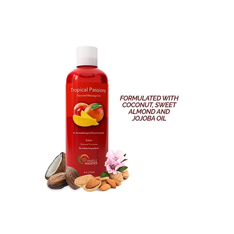 Berry Scented Sensual Massage Oil Alluring Couples Massage Oil and Moisturizing Body Oil for