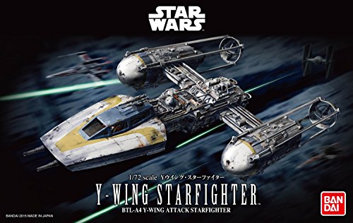Bandai Hobby Star Wars 1/72 Y-Wing Starfighter Building Kit