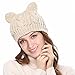 Cocobla Women's Hat Cat Ear Crochet Braided Knit Caps
