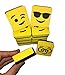 Magnetic Whiteboard Dry Erase Erasers Smiley Faces Set of (12) Cleaning Wipe Your White Board - Bonus Two Side Markers - for Student and Teachers - Useful at School Office & Home from BundleStuff
