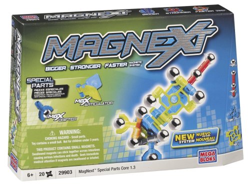 Mega Bloks Magnext 20 Count Special Parts Core 1.3