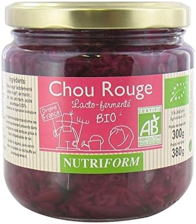 Nutriform Chou Rouge Lacto Fermentes Bio Amazon Es Bebe
