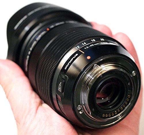 Olympus M. Zuiko Digital ED 12-40mm f/2.8 PRO Lens (White Box) with Manufacturer Accessories + 3 Piece Filter Kit (UV+CPL+FLD) and Microfiber Cleaning Cloth