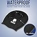 Happy Mane Large Extra Large XL Silicone Swim Cap for Braids and Dreadlocks - Dry Hair While Swimming and Long Hair, Extensions, and Curly Hair - Shower Cap for Women, Men, Kids