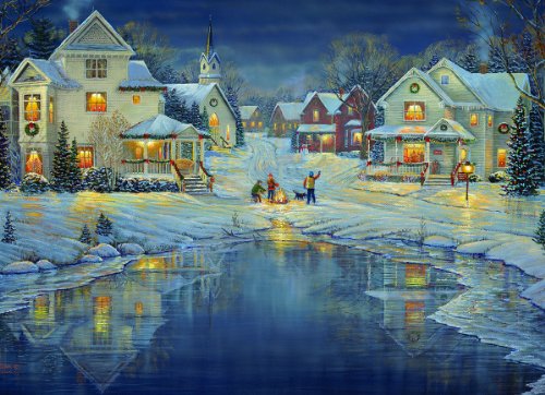 EuroGraphics Evening Light Puzzle (1000-Piece)