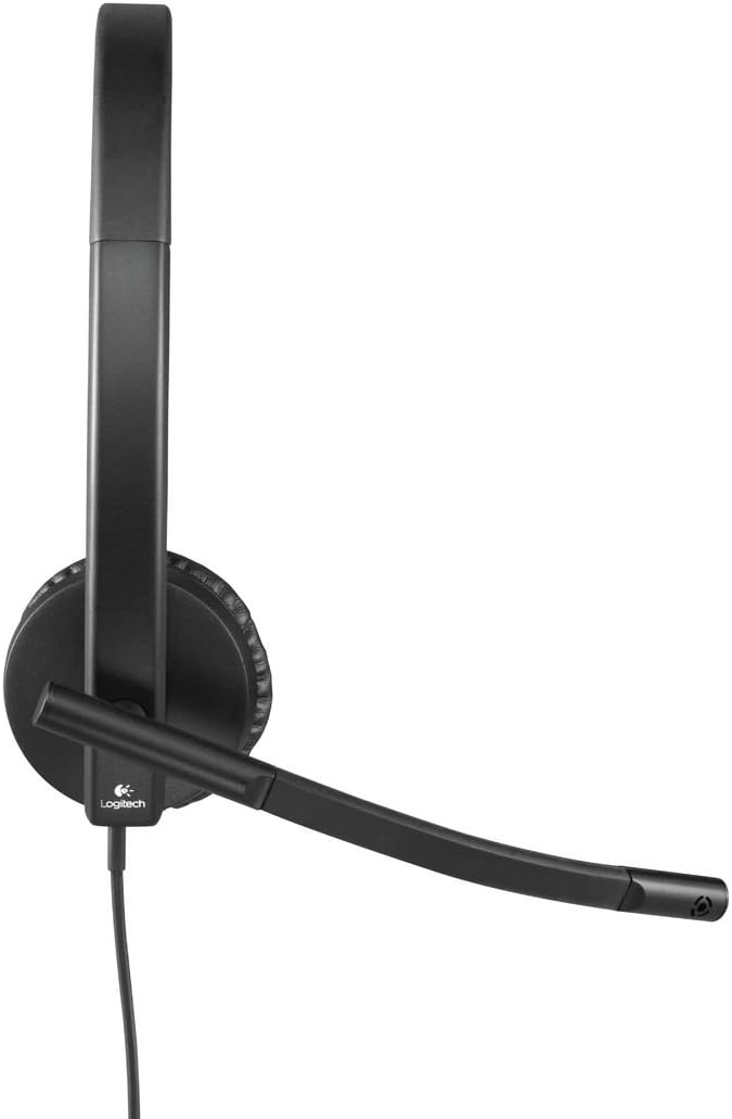 Logitech H570e USB Mono Headset, Black, 165*172*50mm - Image 5