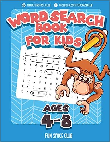 Word Search Books for Kids Ages 4-8: Word Search Puzzles for Kids Activities Workbooks 4 5 6 7 8 year olds (Fun Space Club Games Word Search Puzzles for Kids), by Nancy Dyer