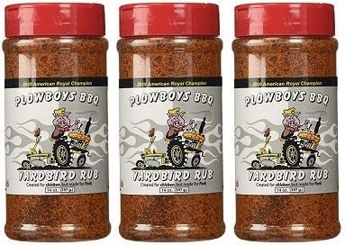 Plowboys Yardbird Rub 14 oz (3.(Pack))