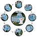 Jiexing Kids Ball Pit Playpen,Ball Tent Ball Pit Pool for Toddlers,with Basketball Hoop and Zippered Storage Bag(47inch)