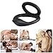 SheLins Softy Silicone Cock Rings, Penis Enlarger Stronger and Harder Erection to Prolonging Climax Sex Toys for Men (Flexible Size)