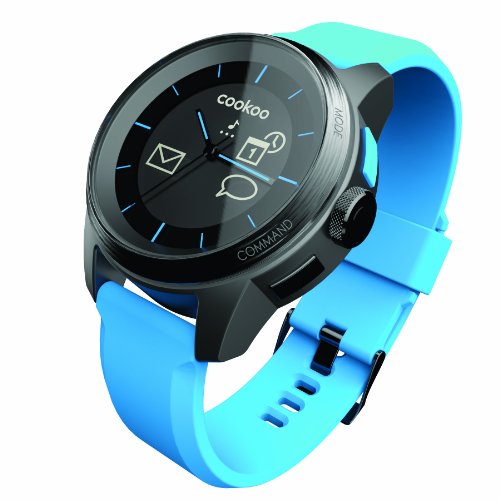 COOKOO Smart Bluetooth Connected Watch, Blue, Watch Central