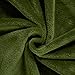 MERRYLIFE Green Throw Blanket Decorative Ultra-Plush | Soft Colorful Couch Chair Travel Blanket Throw | (50