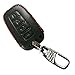 Coolbestda Leather 4buttons Smart Key Fob Remote Cover Case Protector Skin Jacket Keyless Entry for Hyundai Elantra Equus Genesis Coupe Sonata