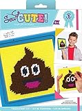 ColorBok 73731 Sew Cute Needlepoint Emoji Poo Needlepoint Kit