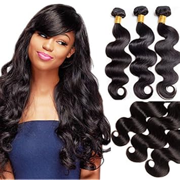 Amazon Com Sina Virgin Brazilian Hair Body Wave 3 Bundles 20 20