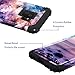 Fingic Galaxy S9 Case, Samsung S9 Case Heavy Duty Dual Layer Protection Hybrid Hard PC Soft Silicone Rugged Bumper Full-Body Shockproof Protective Case for Samsung Galaxy S9 5.8 inch, Nebula Black