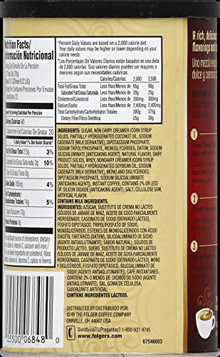Folgers French Vanilla Cappuccino Mix - Image 2
