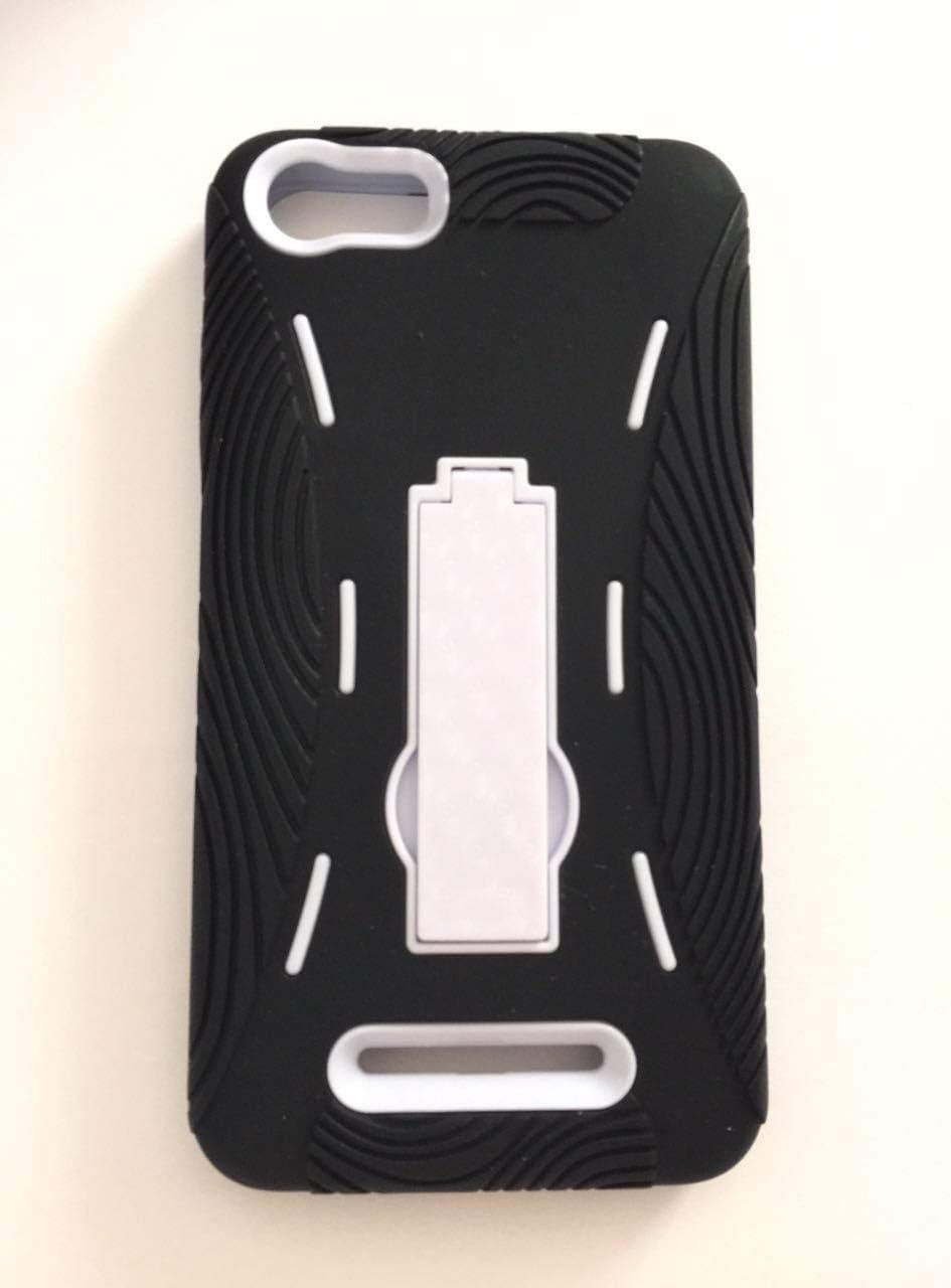 BLU Advance 5.0 Case, Premium Rugged Heavy Duty Drop Proof Case With Kickstand For BLU Advance 5.0 -Black