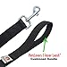Dog Leash for Medium, Large and Small Dogs - 6 Foot Dog Leashes for Training and Daily Walks - Durable Sizes in Lightweight and Heavy Duty for Small and Large Breeds (1-Layer, Black)