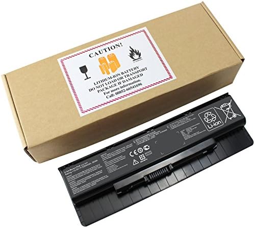 LNOCCIY 10.8V 5200MAH/56WH 6-Cell New A31-N56 A32-N56 A33-N56 Laptop Battery for Asus N56 N56V N56J N56VZ N56VB N56VM N56VJ N56D N56DP N56J N76 N76V N76VM R503C F45A Series
