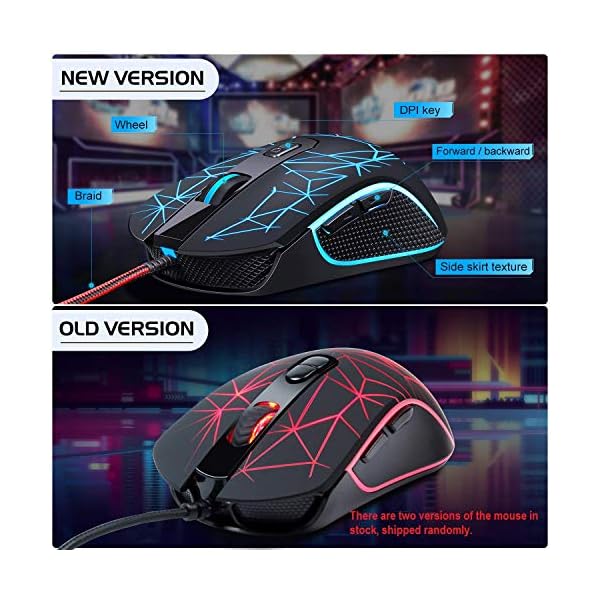 Gaming-Keyboard-and-Mouse-set-UK-Layout-Rainbow-LED-Backlit-Ergonomic-Wired-Keyboard-Mouse-Combo Gaming Keyboard and Mouse set UK Layout Rainbow LED Backlit Ergonomic Wired Keyboard Mouse Combo