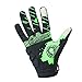 RIGWARL Motorcycle Gloves for Men with Advanced Protection Materials, Hard Knuckles Driving Gloves Full Finger Touchscreen, Women Riding Gloves Motorcycle Summer Breathable Mesh (Green, M)
