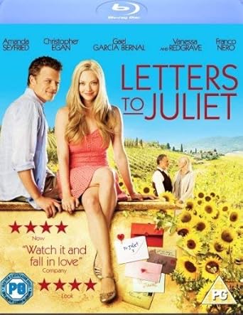Letters To Juliet Blu Ray Amazon Co Uk Amanda Seyfried Gael