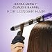 INFINITIPRO BY CONAIR Tourmaline Ceramic Curling Wand, 1-inch Extra Long Barrel