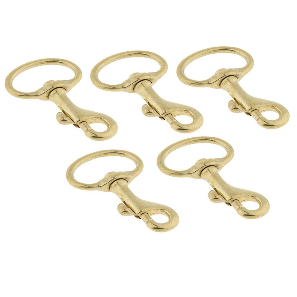 Brass Lobster Trigger Swivel Clasps Heavy Duty leather bag/Pet Dog