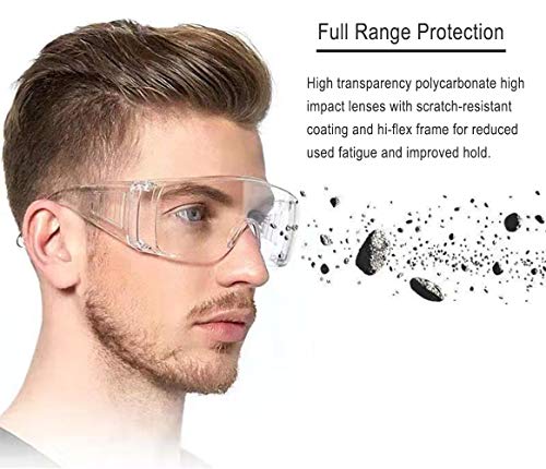 Timlon-Safety-Glasses-Clear-View-Safety-Goggles-Personal-Protective-Equipment-PPE-eye-protection-Fully-Transparent-Appearance-Wear-Comfortable-20-Pack