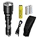 Nitecore MH25GT 1000 Lumen USB Rechargeable LED Flashlight - Long Range Throwing with 2x CR123A batteries (Upgrade for MH25)