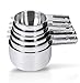 Rorence 18-8 Stainless Steel One-piece Measuring Cups Set of 6