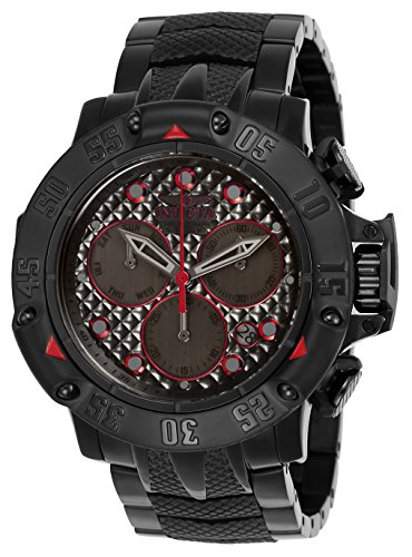 Invicta Men's 'Subaqua' Quartz Stainless Steel Diving Watch, Color:Black (Model: 23809)