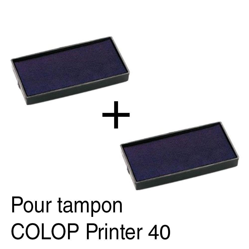 2 x Black refill Ink For Stamp Colop Printer 40 59x23 mm Amazon.co.uk Office Products