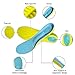 Vsonker for PU Memory Foam Insoles, Arch Support Sports Comfortable Breathable Insoles for Men Women and Kids, Inserts Providing Shock Absorption and Cushioningthumb 4