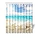 Generic Starfish Shell On Beach Blue Sea Sky Custom Shower Curtain 66" x 72" Bath Curtain primary