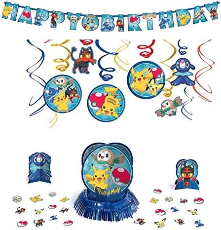 Amazon Co Jp ポケモン テーブル デコレーション スワール バナー 3点セット 飾りつけ 装飾 パーティ グッズ 誕生日 子供部屋 並行輸入品 Pokemon キット おもちゃ Amazon Co Jp ポケモン テーブル デコレーション スワール バナー 3点セット 飾りつけ 装飾 パーティ グッズ 誕生日 子供部屋 並行輸入品 Pokemon キット おもちゃ