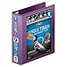 Wilson Jones 3 Ring Binder 2 Inch, Ultra Duty D-Ring View Binder with Extra Durable Hinge, Customizable, Eggplant (W866-44-519)