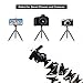 ARNIL iPhone Tripod Tripod for iPhone Portable and Adjustable Phone Tripod Stand Holder for iPhone, Cellphone, Camera with Universal Clip and Remote Shutter