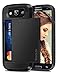 Vofolen Sliding Cover for Galaxy S9 Plus Case Wallet Credit Card Holder ID Slot Hidden Pocket Heavy Duty Protection Rugged Bumper Protective Hard Shell Armor Case for Samsung Galaxy S9 Plus