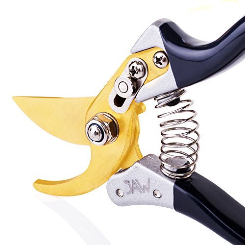 #1 Premium Bypass Pruning Shears ✠ The Toughest Garden Pruner For Trees, Hedges, Shrubs and Roses ✠ Blade Remains Sharp For Longer ✠ Hand Friendly Ergonomic Vinyl Handles For Effortless Cuts - Image 8