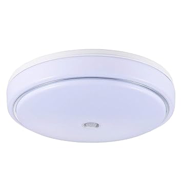 Amazon Ledシーリングライト 昼光色 明暗 人感センサー付 Led内玄関