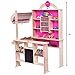 Costzon Wooden Shop, Grocery Supermarket Pretend Play Set