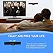 1PLUS Indoor HDTV 35 Miles Range TV Antenna with 10-Feet Coaxial Cable