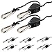 Growsun 4 Pair of 1/8'' Adjustable Grow Light Hangers Rope Hnager Ratchet for Growing Tent